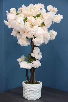 Yapay Küçük Bahar Dalı Ağacı75 cm Somon - 1