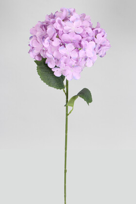Yapay Koca Kafa Ortanca Dalı 60 cm Lila - 2