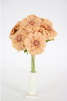 Yapay Lüx 6lı Gerbera Demeti 30 cm Somon - 2