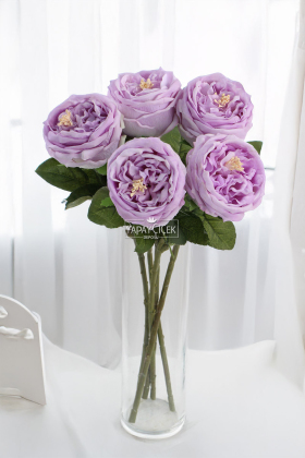 Yapay Lüx Islak Şakayık 45 cm Lila - Yapay Çiçek Deposu