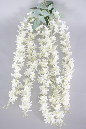 Yapay Lüx Sarkan Mine Çiçeği 85 cm Beyaz - 1