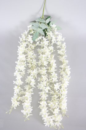 Yapay Lüx Sarkan Mine Çiçeği 85 cm Beyaz - 2