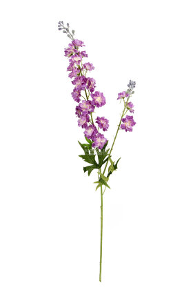 Yapay Lüx Zarif Delphinium Dalı 85 cm Lila - 3