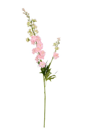 Yapay Lüx Zarif Delphinium Dalı 85 cm Pudra - 3