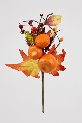 Yapay Meyve Dalı 35 cm Portakal - 2
