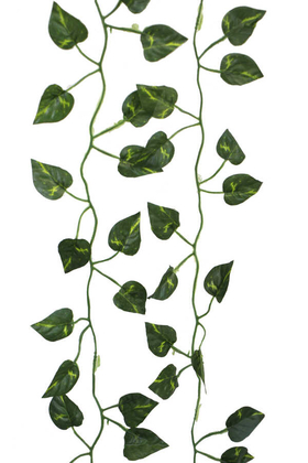 Yapay Sarmaşık Küçük Sık 72 Yapraklı Oval Model 200 cm - 3