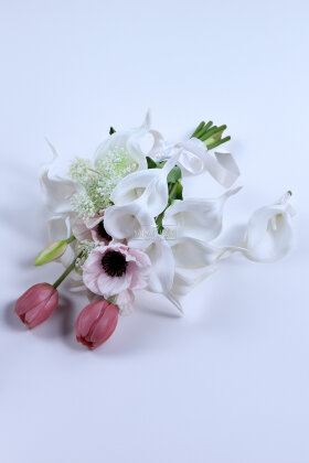 Nazende Premium Gala-Lale Gelin Buketi 2li Set - 3