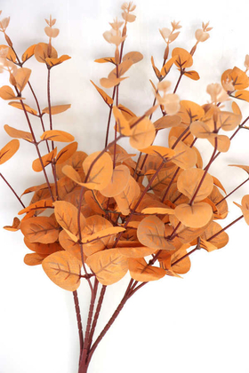 Yapay 16 Dallı Okaliptus Bitkisi 48 cm Sonbahar - 2