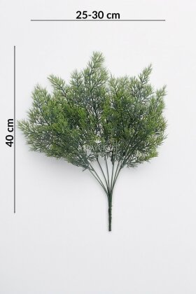 Yapay Orjinal Çam Dalı Demeti 40 cm Açık Yeşil - 3