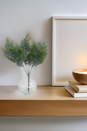 Yapay Orjinal Çam Dalı Demeti 40 cm Açık Yeşil - Yapay Çiçek Deposu