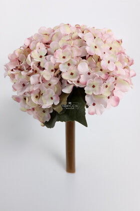 Yapay Ortanca El Buketi Pudra - 3