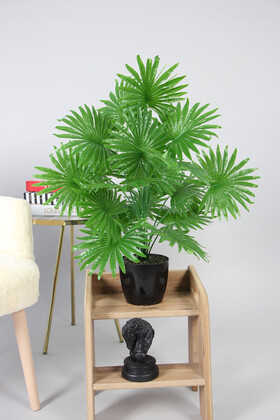 Yapay Palmiye Ağacı 18 Yapraklı 80 cm - 4