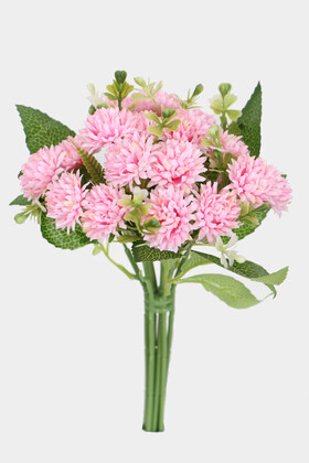 Yapay 18li Mini Kartanesi Demeti 25 cm Pembe - Yapay Çiçek Deposu
