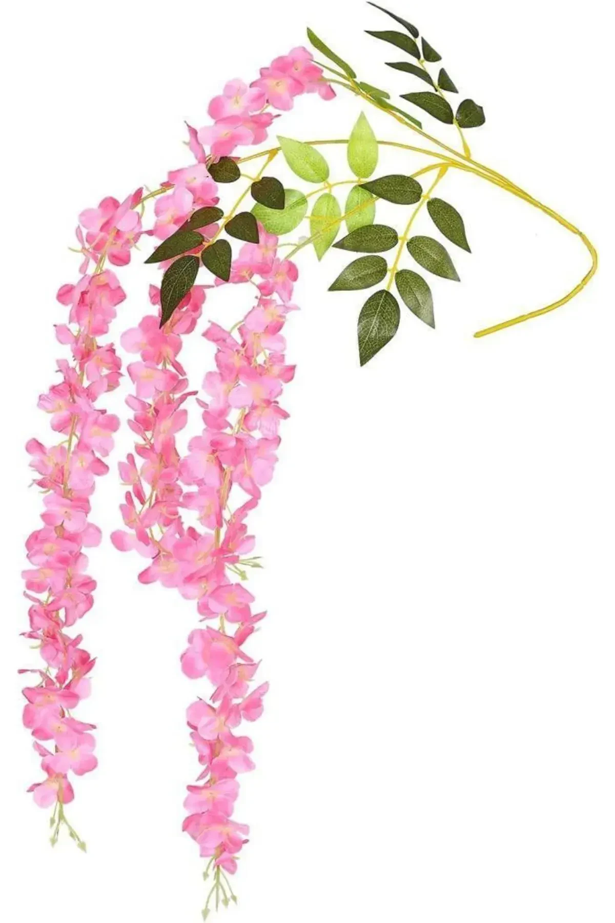 Yapay Sarkan Akasya Çiçeği 80-110 cm Pembe 12li Paket - 2