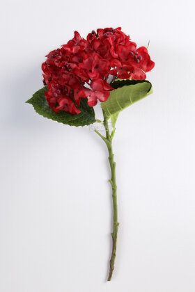 Yapay Pıtırcıklı Ortanca Dalı 50 cm Kırmızı - 3