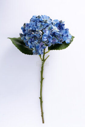 Yapay Pıtırcıklı Ortanca Dalı 50 cm Mavi - 3