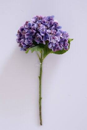 Yapay Pıtırcıklı Ortanca Dalı 50 cm Mor - 3