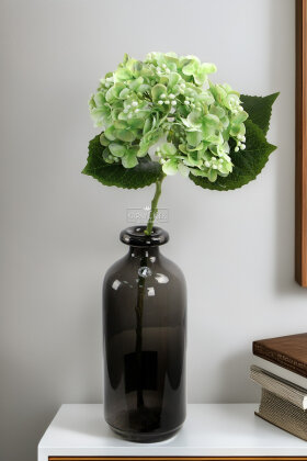 Yapay Pıtırcıklı Ortanca Dalı 50 cm Yeşil - 2