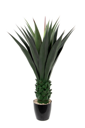 Yapay Premium 20 Yapraklı Agave Kaktüs Ağacı 105 cm - Yapay Çiçek Deposu