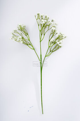 Yapay Premium Cipso Dalı 60 cm Beyaz - 3