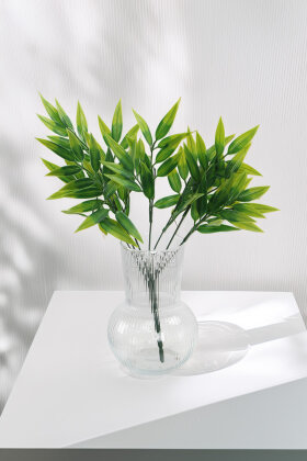 Yapay Saray Bitkisi 38 cm Yeşil - 2