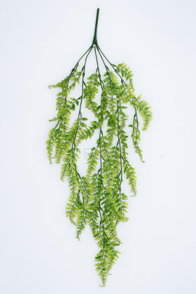 Yapay Sarkan 5 Dallı Saklı Bahçe Sarkıtı 80 cm Yeşil - Yapay Çiçek Deposu