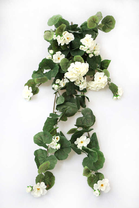 Yapay Lüx Sarkan Sardunya 75 cm Beyaz - 2