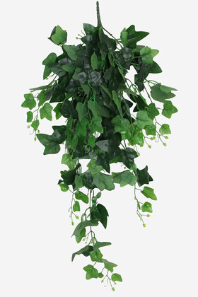 Islak Yapraklı 9 Dal Yoğun Sarmaşık 105 cm Hedera Model - 1