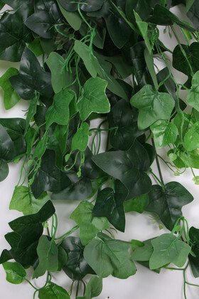 Islak Yapraklı 9 Dal Yoğun Sarmaşık 105 cm Hedera Model - 3