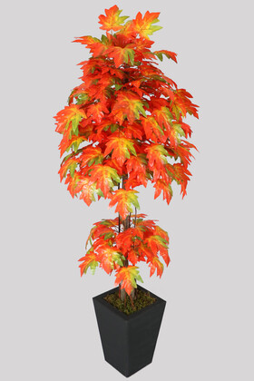 Yapay Ağaç Tatar Akçaağacı 170 cm Kiremit Acer Tataricum - 2