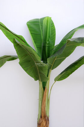 Yapay Ağaç Tek Gövdeli 9 Yapraklı Muz Ağacı 160 cm - 3