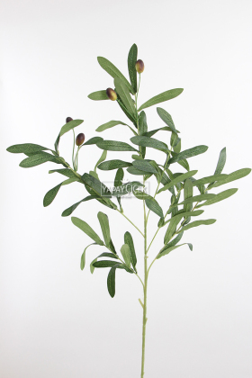 Dekoratif Yapay Uzun Zeytin Dalı 90 cm - 2