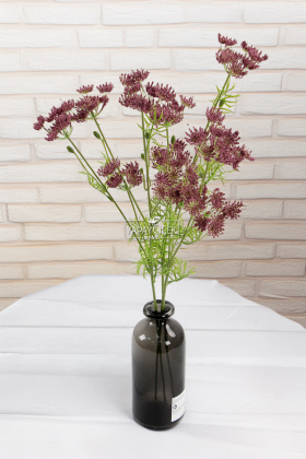 Yapay Çiçek Kraliçe Dalı 90 cm Bordo - Yapay Çiçek Deposu