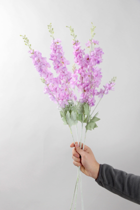 Yapma Çiçek Kaliteli Dal Şebboy 87 cm Lila - 2