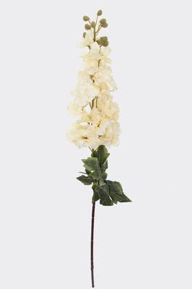 Yapma Çiçek Kaliteli Dal Şebboy 87 cm Krem - 2
