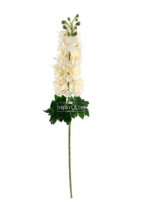 Yapma Çiçek Kaliteli Dal Şebboy 87 cm Krem - 3