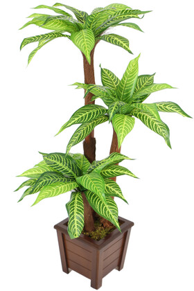 Bodur Yapay Ağaç Cordyline 105 cm Model 3 - Yapay Çiçek Deposu