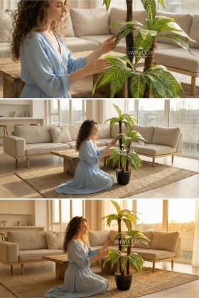 Bodur Yapay Ağaç Cordyline 105 cm Model 3 - 2
